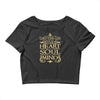 love the lord your god heart soul mind Crop Top
