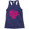 love (3) Racerback Tank