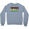 sound activated flashing light Crewneck Sweatshirt