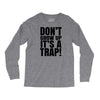 don't grow up Long Sleeve Shirts