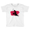 Wolf And Lady Toddler T-shirt