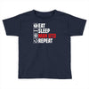 eat sleep manchester Toddler T-shirt