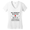 breakfast workout routine girls muscle top Women's V-Neck T-Shirt