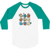 school friends 3/4 Sleeve Shirt