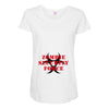 Zombie Security Force Maternity Scoop Neck T-shirt