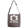 oh snap camera Adjustable Strap Totes
