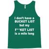 fucket list Tank Top