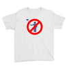 no selfie sticks girls Youth Tee