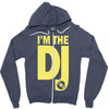 im a dj graphic tee mens Zipper Hoodie