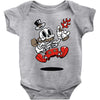 modern hero Baby Onesie