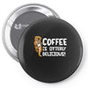 otter coffee Pin-back button