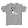 buffering  funny retro loading computer console fashion party Youth Tee
