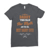 daddy the man the myth best daddy ever Ladies Fitted T-Shirt
