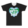 World's Best Dad Looks Like All Over Men's T-shirt