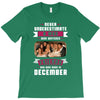 Never Underestimate A Man Who Watches Friends And Was Born in December T-Shirt