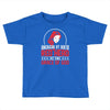american by birth redhead by the grace of god Toddler T-shirt
