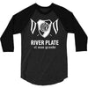 river plate de argentina futbol soccer 3/4 Sleeve Shirt