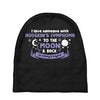 I Love Someone with Hodgkin's Cancer to The Moon and Back to Infinity Baby Beanies