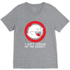 i ain't afraid of no ghost V-Neck Tee