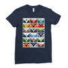 vw camper van fronts, ideal gift or birthday present Ladies Fitted T-Shirt