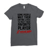 my favorite player Ladies Fitted T-Shirt