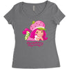 strawberry shortcake Women's Triblend Scoop T-shirt