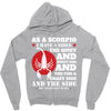as a scorpio i have 3 sides Zipper Hoodie