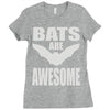 bats are awesome Ladies Fitted T-Shirt