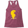 i'm happy Racerback Tank