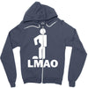 lmao laughing my ass Zipper Hoodie
