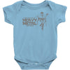 darth vader i find your lack of heavy metal disturbing Baby Onesie