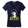 wm jogi weltmeisterschaft Women's V-Neck T-Shirt