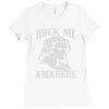 mozart tribute Ladies Fitted T-Shirt