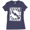 vinyl rules Ladies Fitted T-Shirt