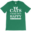 cats make me happy T-Shirt