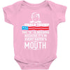 Donald trump The D Is Missing Baby Onesie