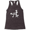 unisex funny graphic Racerback Tank