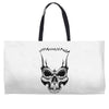 stupid skull Weekender Totes