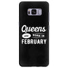 Queens are Born in February Samsung Galaxy S8 Plus
