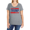 Re-Elect Donald Trump President 2020 Make America Great Again t-shirt Ladies Curvy T-Shirt