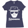 breaking bad heisenberg Ladies Fitted T-Shirt