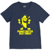 peanut butter jelly time banana V-Neck Tee