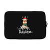 merry cristmas reindeer Laptop sleeve