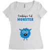 I've Created a Monster Baby Boy Women's Triblend Scoop T-shirt
