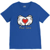 mickey et l'amour en V-Neck Tee