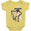 shaun the skater Baby Bodysuit