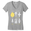 select your ship Women's V-Neck T-Shirt