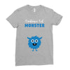 Creating a Lil Monster Baby Boy Ladies Fitted T-Shirt