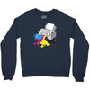 printer Crewneck Sweatshirt