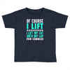 cat cats lift lifting fitness Toddler T-shirt